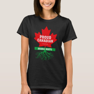 Kanadierin mit arabischen Wurzeln Kanadische Staat T-Shirt