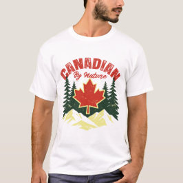 Kanadisch durch und durch, Vintage-Wilderness-Desi T-Shirt