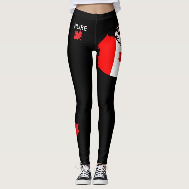 Kanadisch Leggings (Vorderseite)