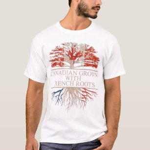 kanadisch mit französischer Wurzel Vintag T-Shirt
