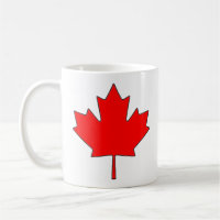 Kanadische Ahorn-Blatt-Kaffee-Tasse