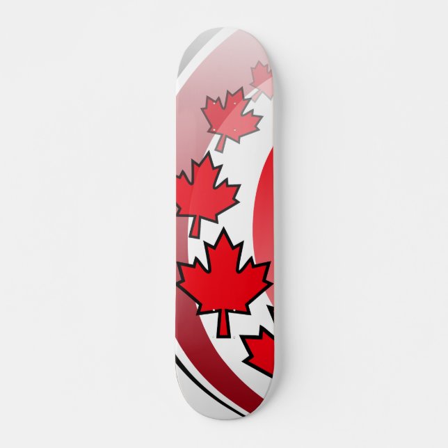 Kanadische Ahornblatt-Plattform Skateboard (Vorne)