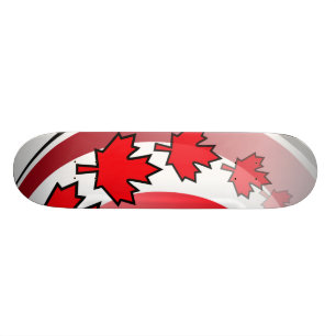 Kanadische Ahornblatt-Plattform Skateboard