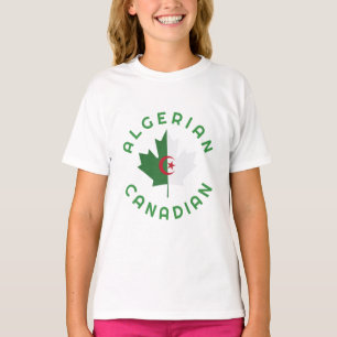 Kanadische algerische Wurzeln T-Shirt