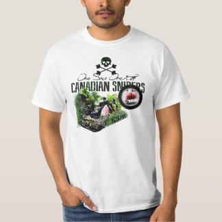 Kanadische Armee-Scharfschütze - man schoss eine T-Shirt