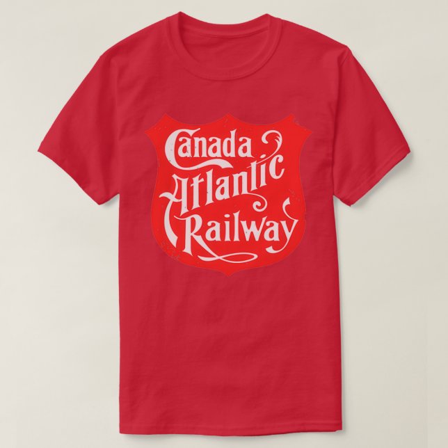 Kanadische Atlantikbahn T-Shirt (Design vorne)