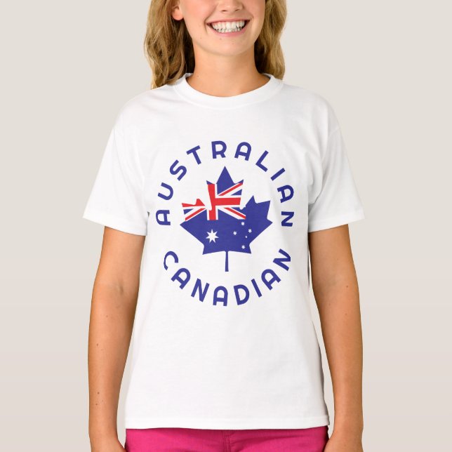 Kanadische australische Roots T-Shirt (Vorderseite)