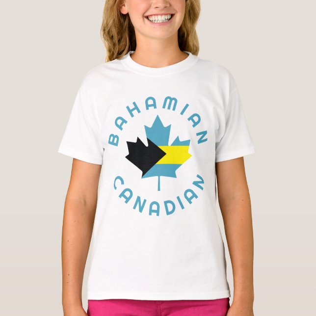 Kanadische Bahamian Roots T-Shirt (Vorderseite)