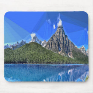 Kanadische Bergsicht Mousepad