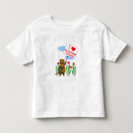 Kanadische Biber-Lieben in den nordwestlichen Gebi Kleinkind T-shirt