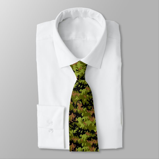 Kanadische CADPAT Camouflage Krawatte (Gebunden)