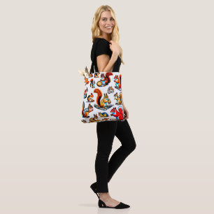 Kanadische Eichhörnchen und Chipmunks-Design Tasche