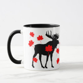 Kanadische Elch-Tasse Tasse