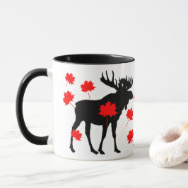 Kanadische Elch-Tasse Tasse