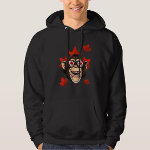 Kanadische Fahne für Ahornblättrige Affen, Patriot Hoodie