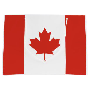 Kanadische Flagge (Ahornleaf) (Kanada) Große Geschenktüte