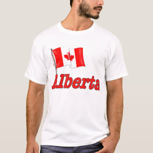 Kanadische Flagge - Alberta T-Shirt