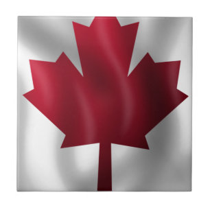kanadische Flagge Fliese