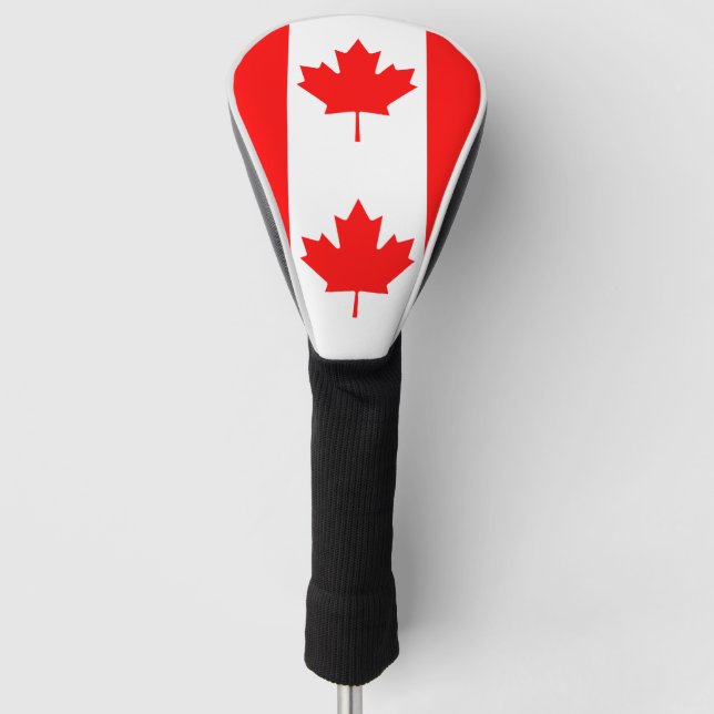 kanadische Flagge Golf Headcover (Vorderseite)