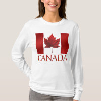 Kanadische Flagge Jersey T - Shirt Geschenke Souve