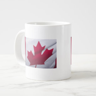 Kanadische Flagge. Jumbo-Tasse