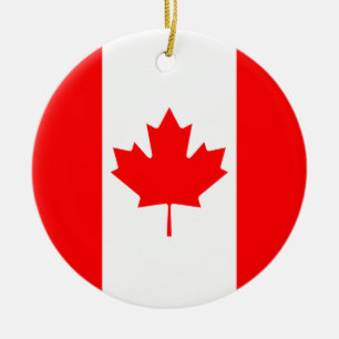 Kanadische Flagge, Kanada Keramikornament