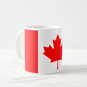 (Kanadische) Flagge Kanadas Kaffeetasse