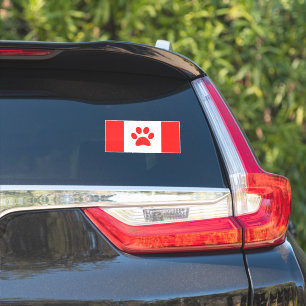kanadische Flagge - Kanadische Flagge Aufkleber