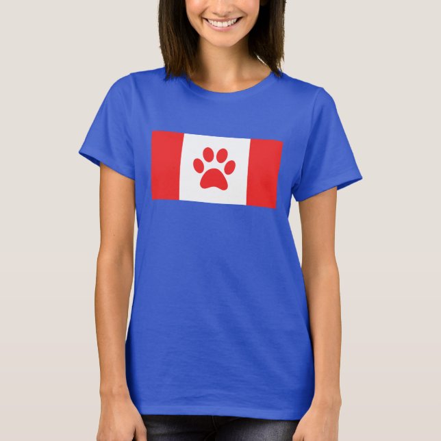 kanadische Flagge - Kanadische Flagge T-Shirt (Vorderseite)