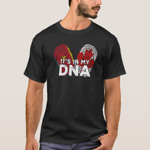 Kanadische Flagge Proud Senegal Senegalesische DNA T-Shirt