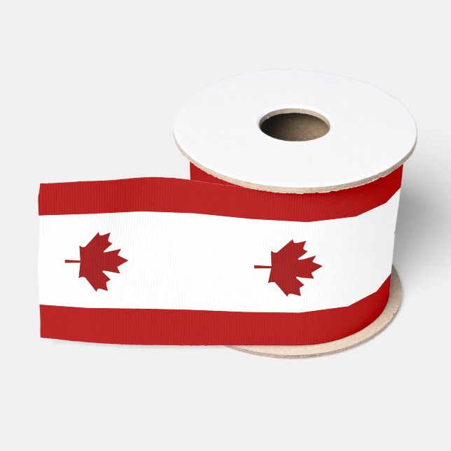 kanadische Flagge Ripsband (Spule)