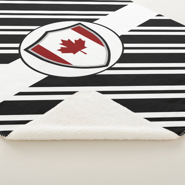 kanadische Flagge Sherpadecke (3/4)