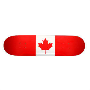 Kanadische Flagge Skateboard