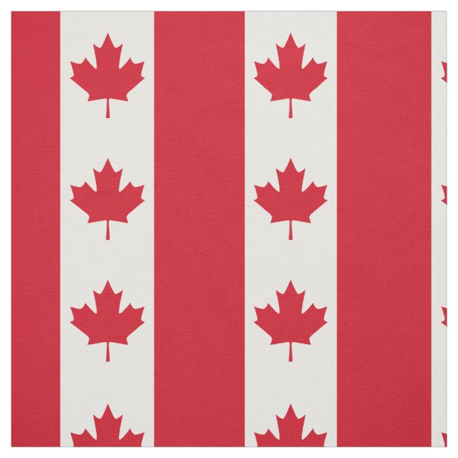 Kanadische Flagge Stoff (Muster)