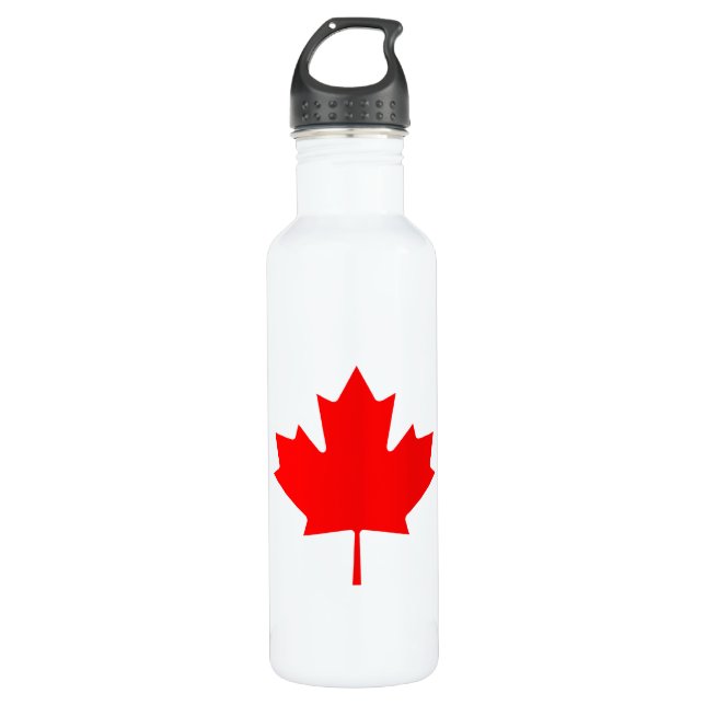 kanadische Flagge Trinkflasche (Vorderseite)