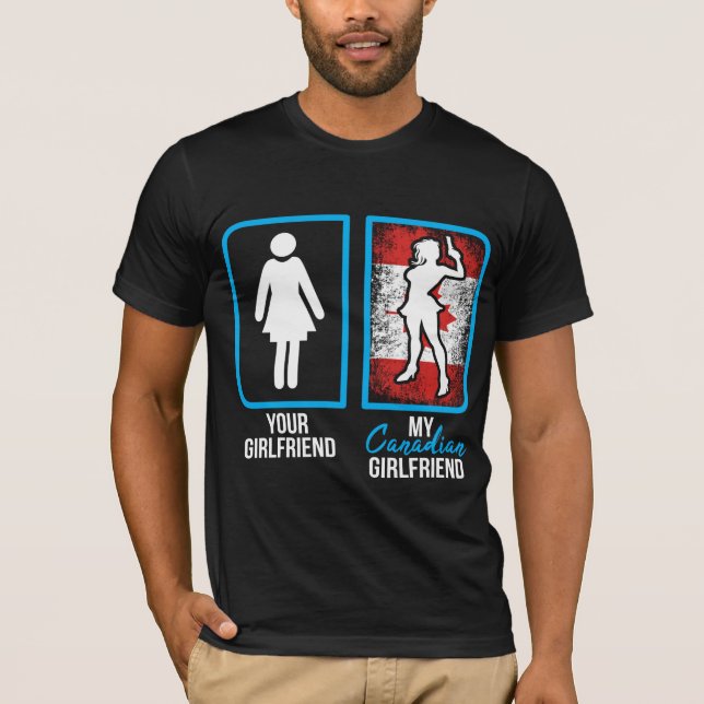 kanadische Freundin T-Shirt (Vorderseite)