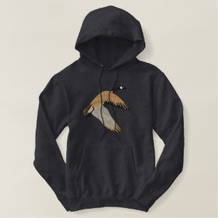 Kanadische Gans Bestickter Hoodie