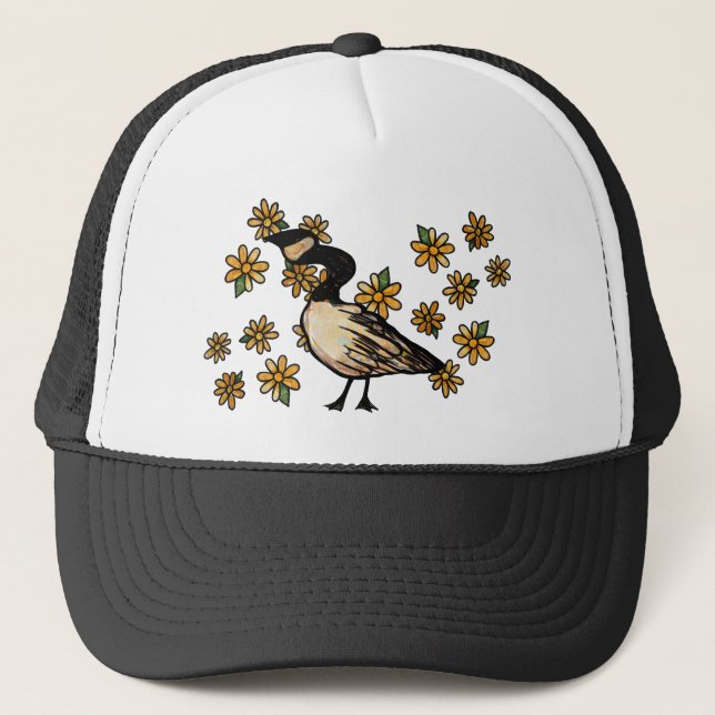 Kanadische Gänse Kanada Gänse Naturliebhaber Truckerkappe (Vorderseite)