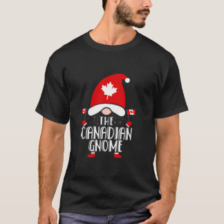 Kanadische Gnom-Familien-Passgruppe Weihnachten Au T-Shirt