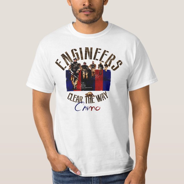 Kanadische Ingenieure führen die Weise - Chimo! T-Shirt (Vorderseite)