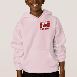 Kanadische Jacket-Personalisierte Kanadische Hoodi Hoodie