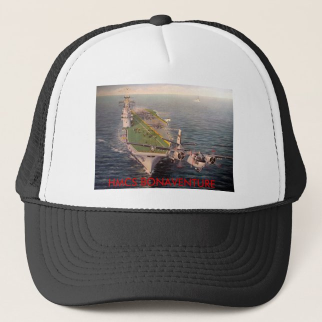 KANADISCHE MARINE HMCS BONAVENTURA TRUCKERKAPPE (Vorderseite)