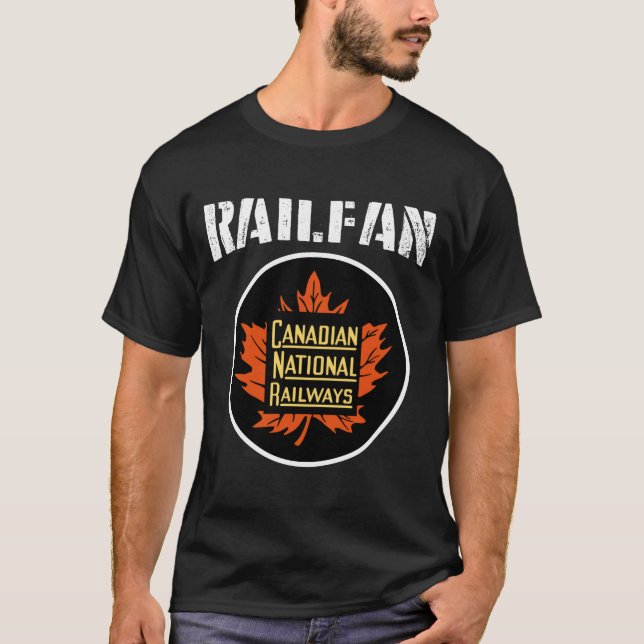 Kanadische Nationalbahnen T-Shirt (Vorderseite)