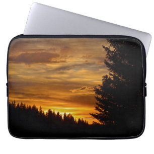 Kanadische Naturlandschaft Sonnenuntergang Laptopschutzhülle