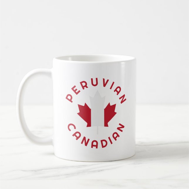 kanadische peruanische Roots Kaffeetasse (Links)