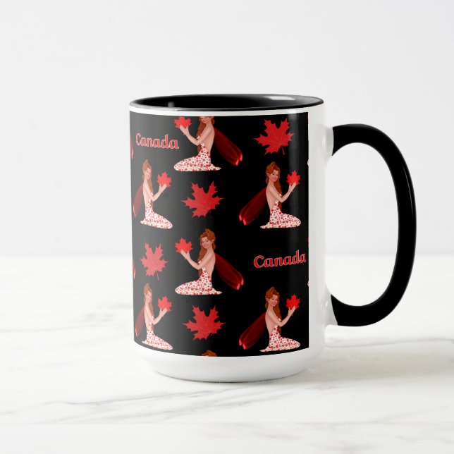 kanadische Pixie mit Ahornleaf Tasse (Rechts)