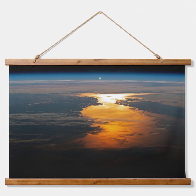 Kanadische Provinzen Neufundland und Labrador. Wandteppich Mit Holzrahmen (Vorne)