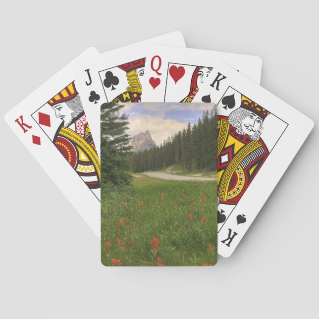 Kanadische Rockies Spielkarten (Rückseite)