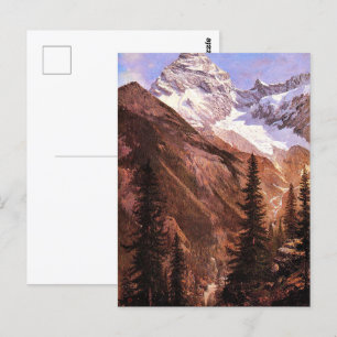 Kanadische Rocky Mountains von Albert Bierstadt Postkarte