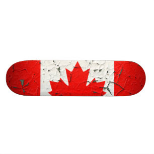 Kanadische Rotahorn-Blatt KANADA-Schalen-Farbenart Skateboard